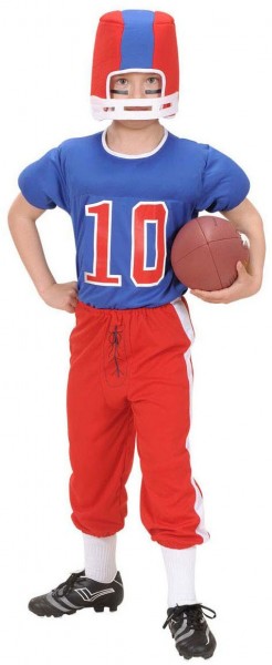 American Football Player Jayden Child Costume 2