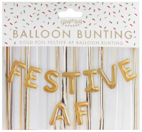 Widok: Świąteczna girlanda foliowa z balonem AF