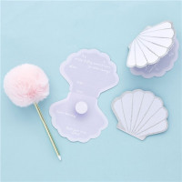 Preview: 10 shell shine invitation cards