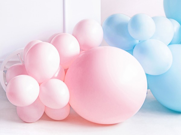 Ballon latex XL rose clair 1m 4
