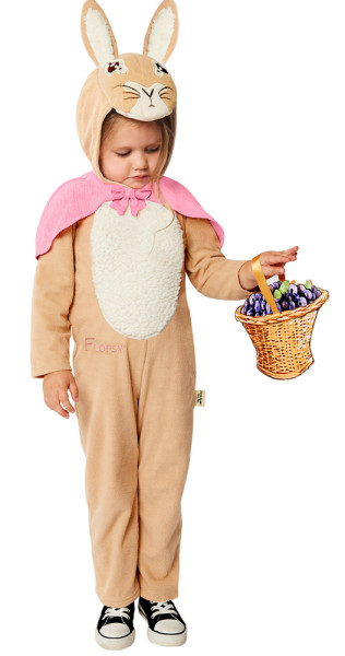 Costume classico da coniglio floscio per bambini