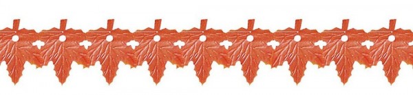 Autumn leaves garland suitable for outdoor use 300cm