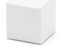 10 Weiße Geschenkboxen 5 x 5cm