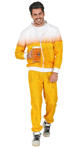 Beer jogging suit costume unisex