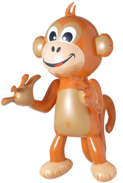 Sweet inflatable monkey 50 cm