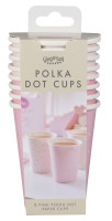 Preview: 8 Pinky Winky paper cups 250ml