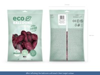 100 balonów eco pastel blackberry 30cm