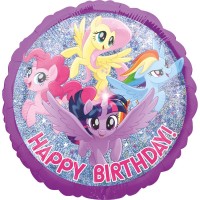 Globo foil My Little Pony cumpleaños 43cm