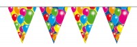 Compleanno di palloncini con collana di pennini 10m
