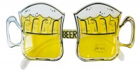 Transparente Bierfest Brille