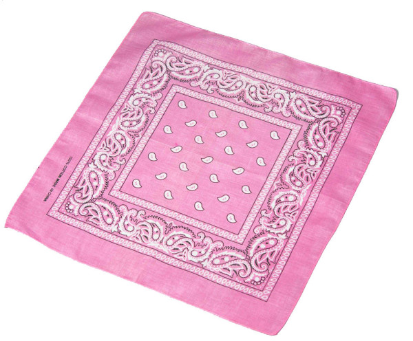Western scarf in pink
