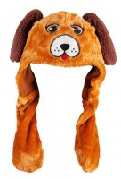 Preview: Cute dog hat for children with dancing ears
