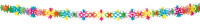 Colorful beach party garland 6 m