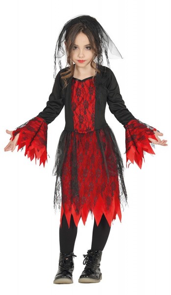 Disfraz infantil de dama vampiro Joslin