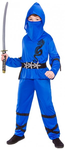 Disfraz infantil de luchador dragón japonés