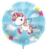 Unicorn Poppy Folieballong