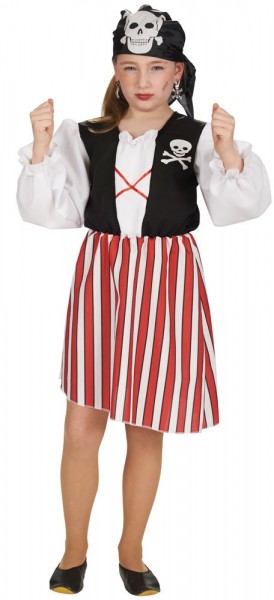 Pirate Peggy børn kostum
