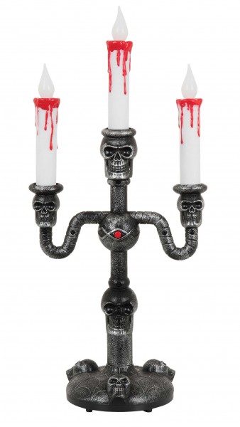 Luminous horror decoration candlestick