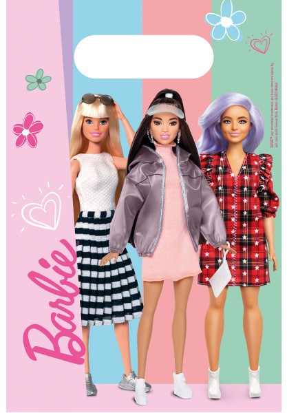 8 bolsas de regalo de Barbie de bienvenida