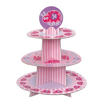 Ladybug Melody's Birthday Party Cupcake Stand