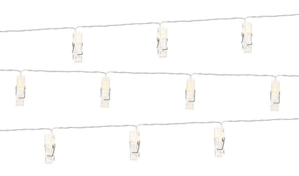 Cadena de luces LED con clip de 1,4 m