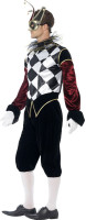 Preview: Harlequin medieval costume Chester for men