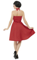 Voorvertoning: Jaren 50 jurk dameskostuum rood