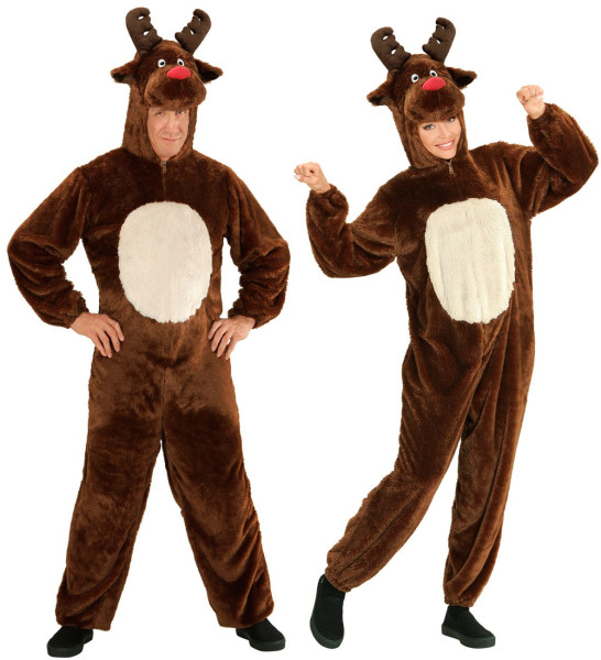 Plush Reindeer Unisex Costume