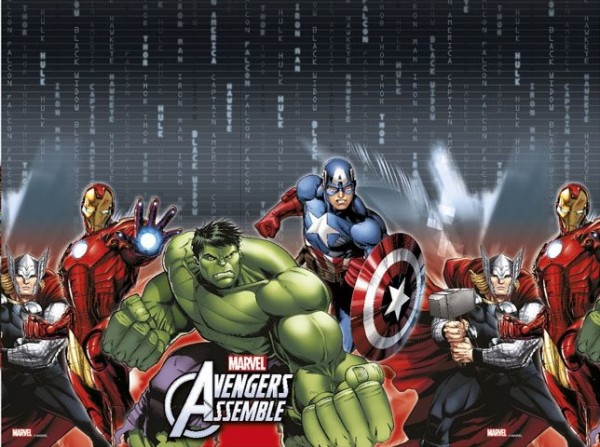 Avengers superhjälteduk 1,8 x 1,2m
