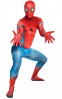 Oversigt: Spiderman kostume til mænd med fuld krop