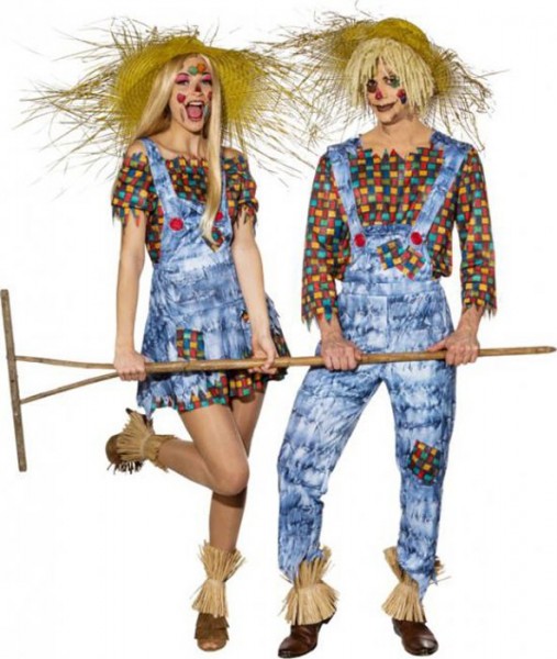 Crazy scarecrow costume for men 2