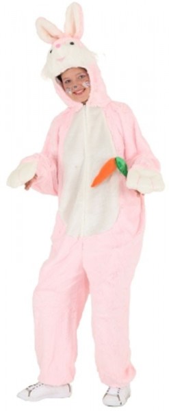 Rabby kanin jumpsuit kostume i pink