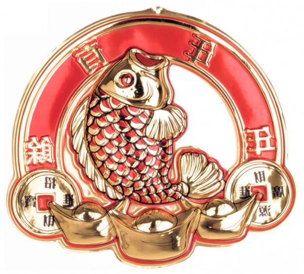Vægmaleri dekoration i kinesisk stil