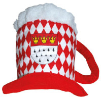 Cologne beer mug hat
