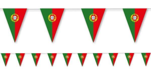 Portugal Wimpelkette Lissabon 3,5m