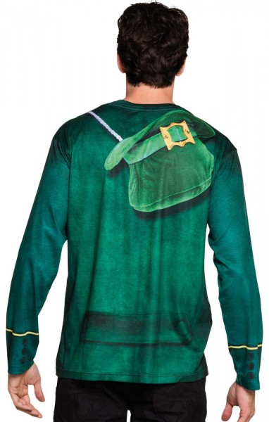 Grünes 3D St. Patricks Day Herren Shirt 2