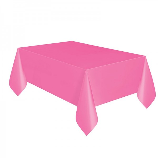 Klassiek roze tafelkleed 137x274cm