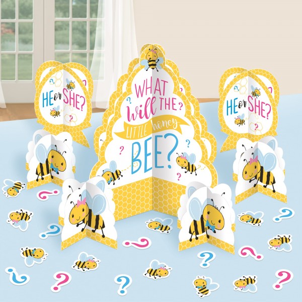 Baby Bienen Tischaufsteller 27-teilig