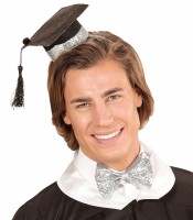 Preview: 2-piece graduate set with hat & bow tie