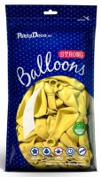 Aperçu: 50 ballons étoiles de fête jaune citron 23cm