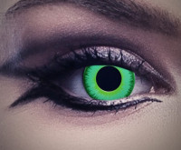 Preview: Green annual contact lenses