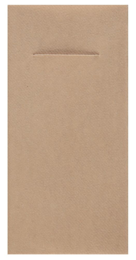 12 Bestecktuch-Servietten in Natur 40cm