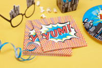Preview: 20 Yum Pop Art napkins 32cm
