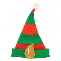 Weihnachtselfen Mütze für Kinder