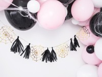 Preview: Bee Scary cobweb garland 1.75mx 14cm