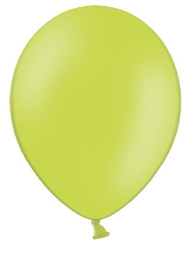 100 ballons vert pomme 12cm