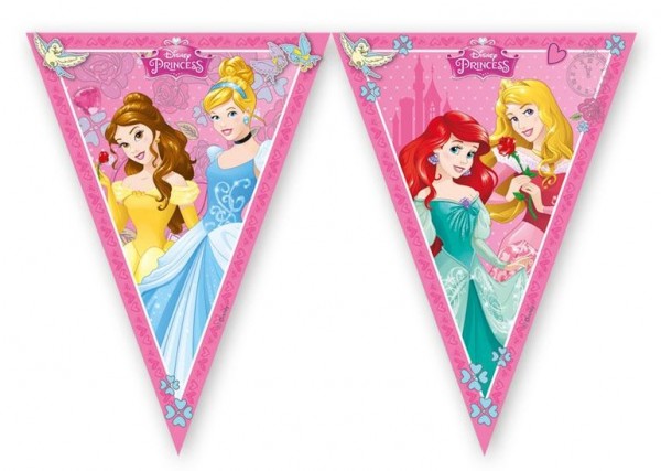 Cadena de banderines de Disney Princesses Enchanted Moments
