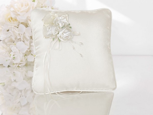 Wedding pillow for the rings 20x20cm