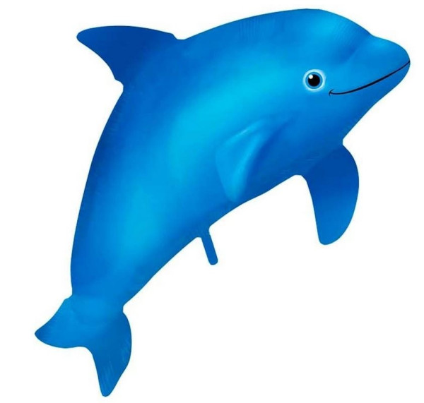Folie ballon sød delfin Filip