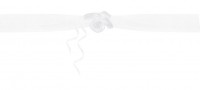 Voorvertoning: 2 organza guirlandes Witte Rozen 180cm